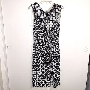 Ralph Lauren Sheath Geometric Print Dress